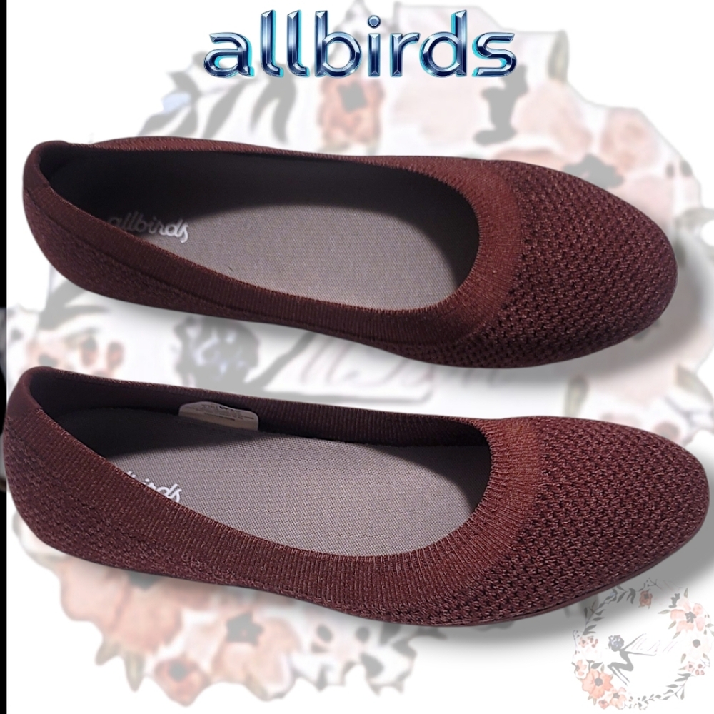 Allbirds Women's Berry Tree Breezer Ballet Flats Size 10 NWOB - Picture 4 of 7